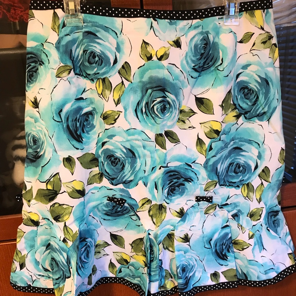 Floral summer skirt